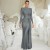 Burgundy Vintage Chic Evening Dress for Women | €27.05 | OKKO MODE