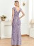 Vestido de noche verde con lentejuelas para mujer - Elegante y formal | 77,36 $ | OKKO MODE