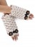 Gants demi-doigts en laine pour femmes, Jacquard épaissi | 8,77 $ | OKKO MODE