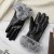 Gants imperméables noirs en faux cuir PU pour femmes | 4,87 $ | OKKO MODE