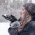 Gants imperméables noirs en faux cuir PU pour femmes | 4,87 $ | OKKO MODE