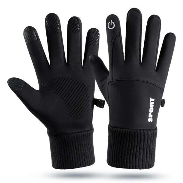 Gants d'équitation imperméables coupe-vent chauds complets rembourrés - Taille unique|19,79 €|OKKO MODE