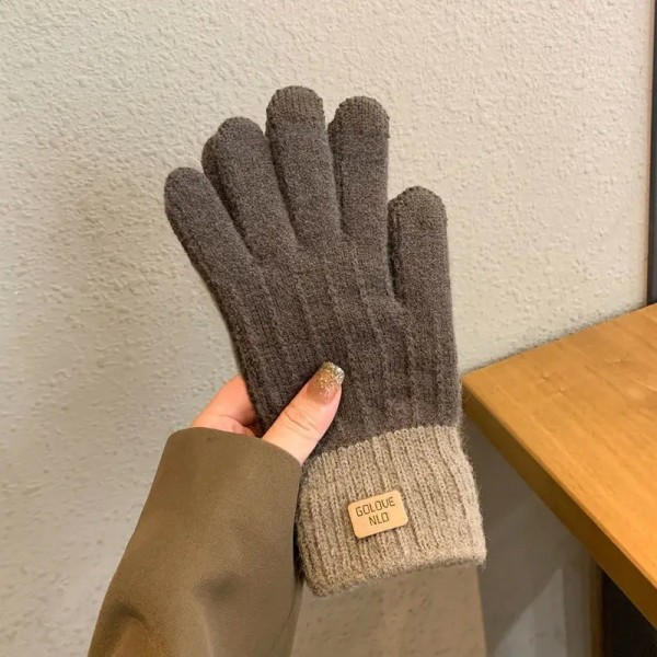 Gants chauds en peluche pour hommes et femmes, écran tactile|3,59 €|OKKO MODE