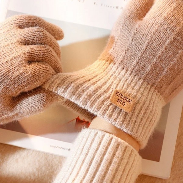 Gants chauds en peluche pour hommes et femmes, écran tactile|3,59 €|OKKO MODE