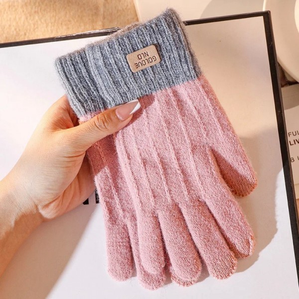 Gants chauds en peluche pour hommes et femmes, écran tactile|3,59 €|OKKO MODE