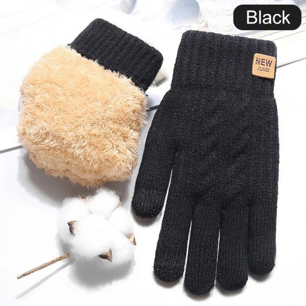 Gants chauds écran tactile en laine - doigts complets|6,29 €|OKKO MODE