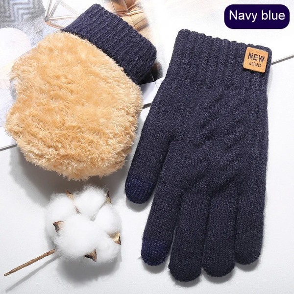 Gants chauds écran tactile en laine - doigts complets|6,29 €|OKKO MODE