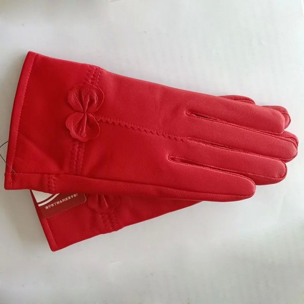 Gants chauds d'hiver en cuir véritable pour femmes|12,59 €|OKKO MODE