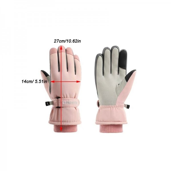 Gants de ski femme écran tactile, imperméables et chauds|8,99 €|OKKO MODE