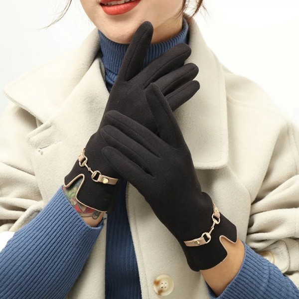 Gants de cyclisme à écran tactile pour femme - Garder au chaud et conduite douce|5,39 €|OKKO MODE