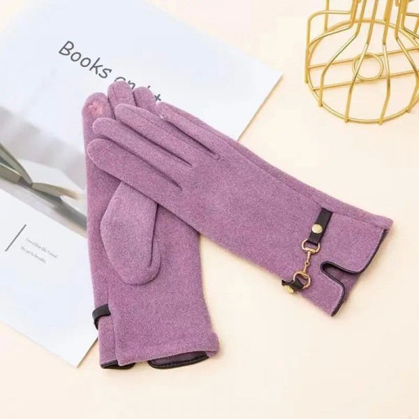 Gants de cyclisme à écran tactile pour femme - Garder au chaud et conduite douce|5,39 €|OKKO MODE