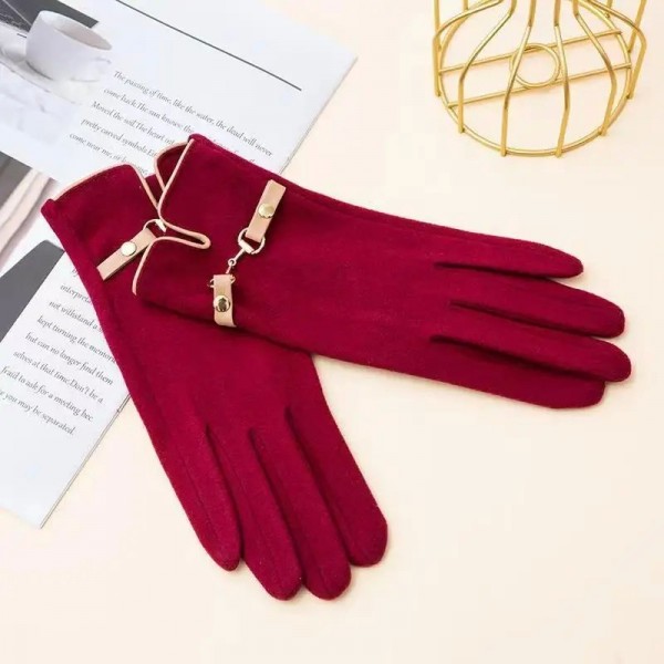 Gants de cyclisme à écran tactile pour femme - Garder au chaud et conduite douce|5,39 €|OKKO MODE