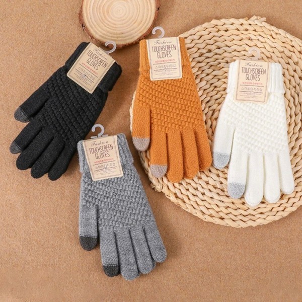 Gants chauds à écran tactile en laine pour femmes et hommes|3,59 €|OKKO MODE