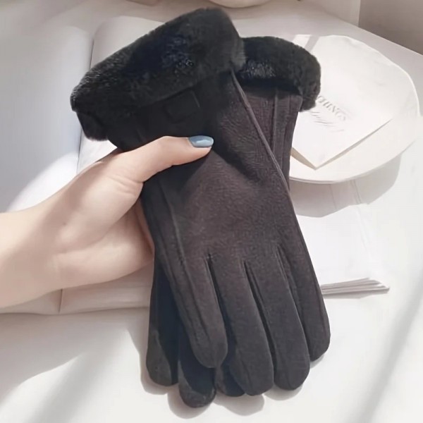 Gants à écran tactile en cachemire fin pour femme|4,49 €|OKKO MODE