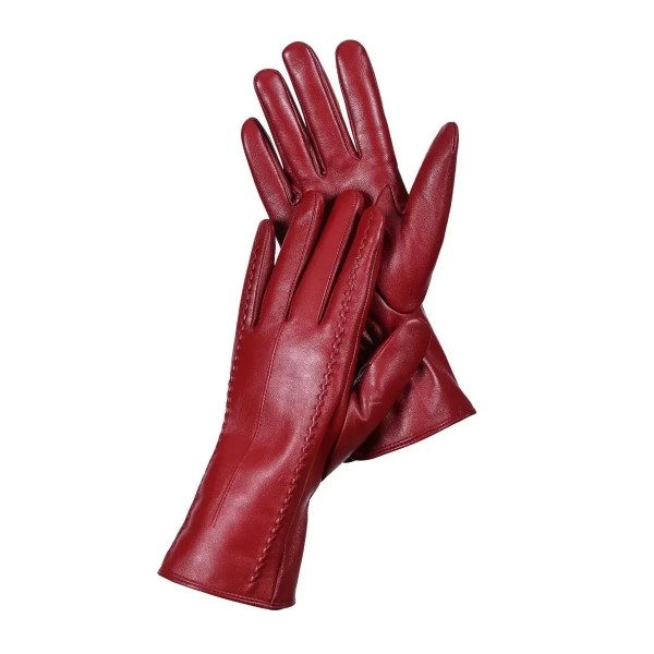 Gants d'hiver en peau de mouton pour femmes, gants chauds à écran tactile|17,99 €|OKKO MODE