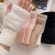 Gants Demi-Doigt en Peluche Blanc pour Femme | 3,89 $ | OKKO MODE