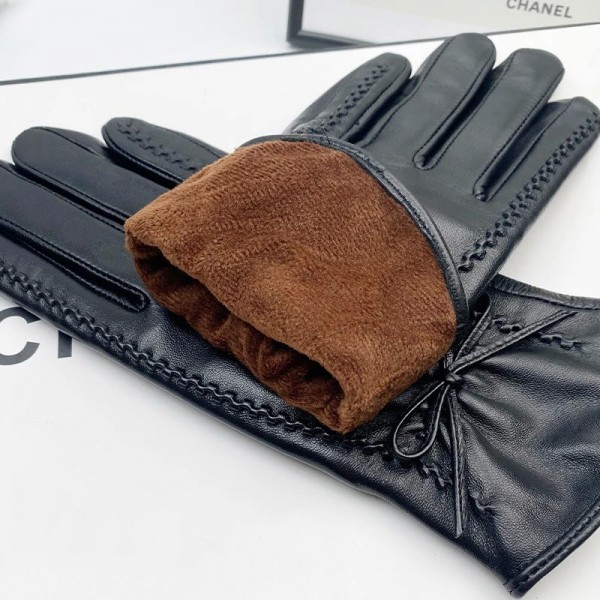 Gants en cuir épais femme, écran tactile, conduite chaud/froid|22,49 €|OKKO MODE