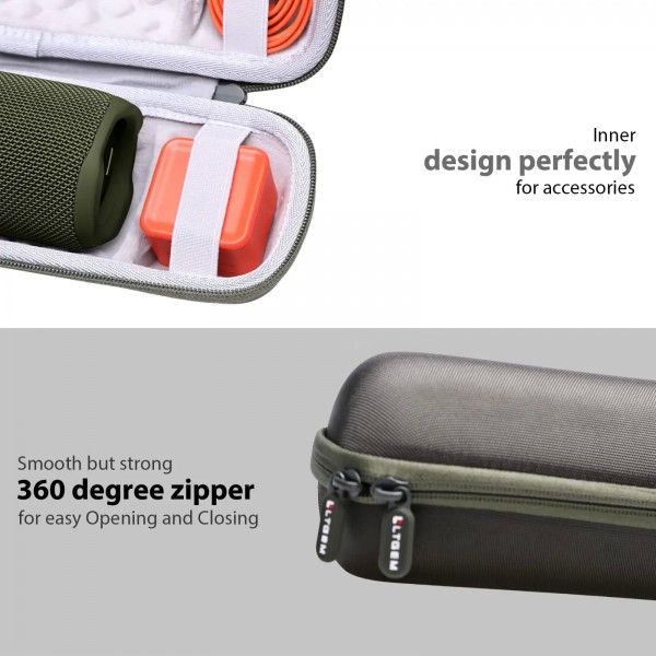 LTGEM-OligHard Case for JBL Flip 6, 5 Speaker Protective, Carrying Storage Bag, Only Case|25,19 €|OKKO MODE