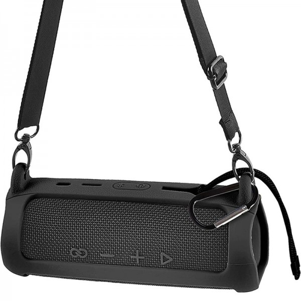 RISE-Sac de rangement audio pour JBL Flip 6, housse de voyage, sangle initiée, mousqueton, sac de transport de protection|10,79 €|OKKO MODE