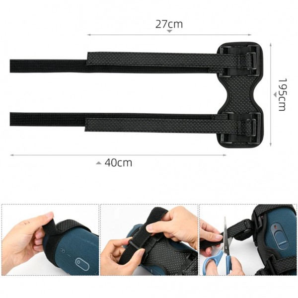 Sangle de montage pour haut-parleur de vélo, support portable, VTT, bouilloire de vélo de route, jos, attache à boucle, support |17,09 €|OKKO MODE