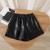 Plus Size Black Faux Leather Slim Fit Pants for Women | $10.72 | OKKO MODE