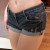 Short en denim taille basse pour femme, pantalon élastique coupe couvertes bleu profond sexy | 4,32 $ | OKKO MODE