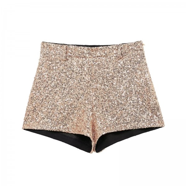 Short à Paillettes pour Femme, Bermuda Décontracté Streetwear Automne 2024|12,96 €|OKKO MODE