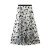 Blauer plissierter Tüllrock Damen, hohe Taille Maxi-Länge - Modischer Rock für Frühling/Sommer | 13,35 $ | OKKO MODE