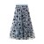Blauer plissierter Tüllrock Damen, hohe Taille Maxi-Länge - Modischer Rock für Frühling/Sommer | 13,35 $ | OKKO MODE