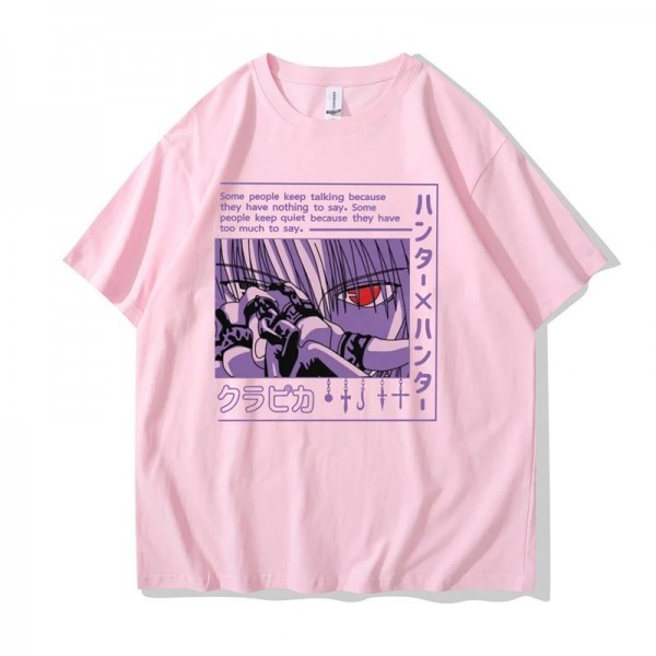 T-shirt manga Kurapika HxH pour hommes, col rond|10,79 €|OKKO MODE