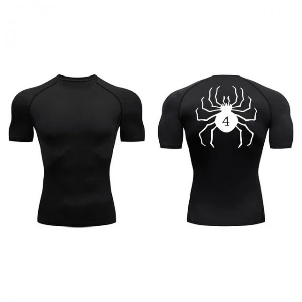 T-shirt de compression Hunter x Hunter dean M, haut de sport respirant pour l'été|12,59 €|OKKO MODE