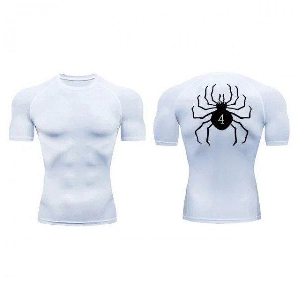 T-shirt de compression Hunter x Hunter dean M, haut de sport respirant pour l'été|12,59 €|OKKO MODE