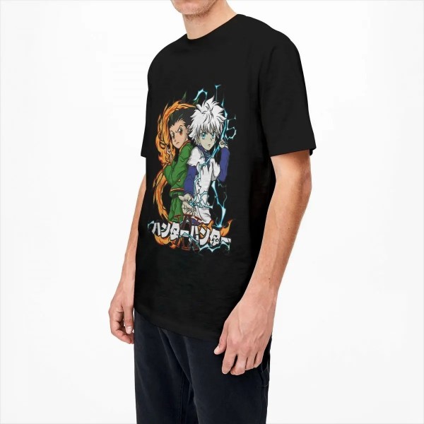 T-Shirt à Manches Courtes et Col Rond Dessin Animé Hunter X Hunter 4XL-6XL|17,09 €|OKKO MODE