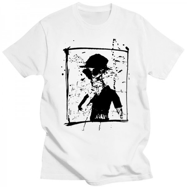 T-shirt manches courtes col rond homme, en coton, imprimé Hunter S. Thompson America Dry Rot T-shirt pour femme