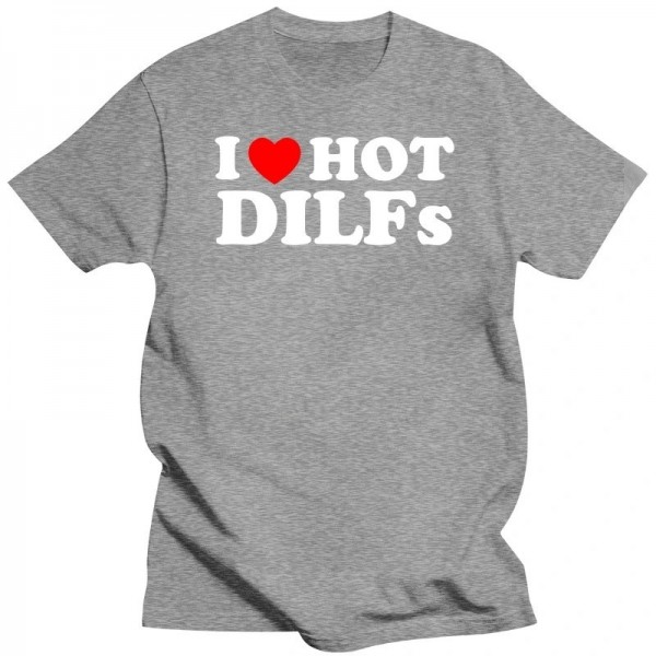 T-shirt à manches courtes I Love DILFs, Dad Hunter Sugar Assessors|14,39 €|OKKO MODE