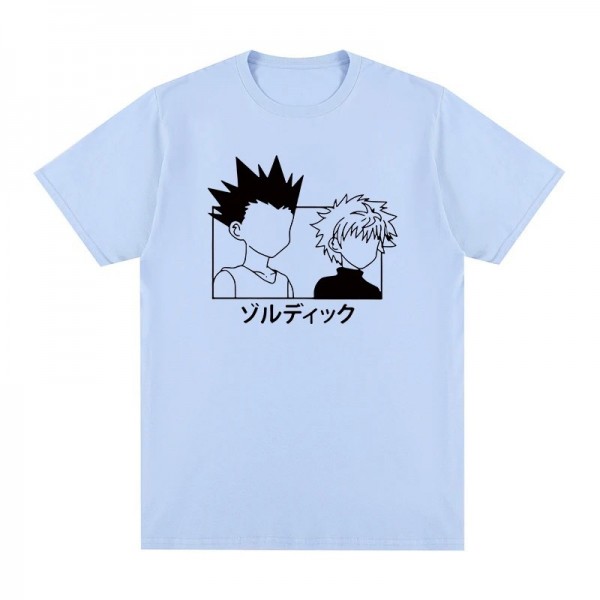 T-shirt Killua Zoldyck Hunter X Hunter en coton pour hommes et femmes|14,39 €|OKKO MODE