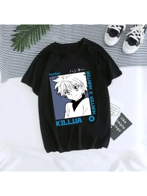 T-shirt Anime Hunter X Hunter Hisoka Killua Zoldyck Kawaii Fun Harajuku Kurapika|8,09 €|OKKO MODE