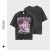 T-shirt pour hommes Hunter x Hunter, 100% coton vintage délavé manga Killua Gon Chrollo | $33.15 | OKKO MODE