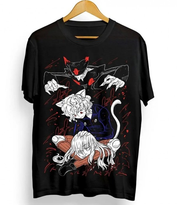 T-Shirt Neferpitou Hunter X Hunter, Manga Bande Horreur Anime Tailles|17,99 €|OKKO MODE