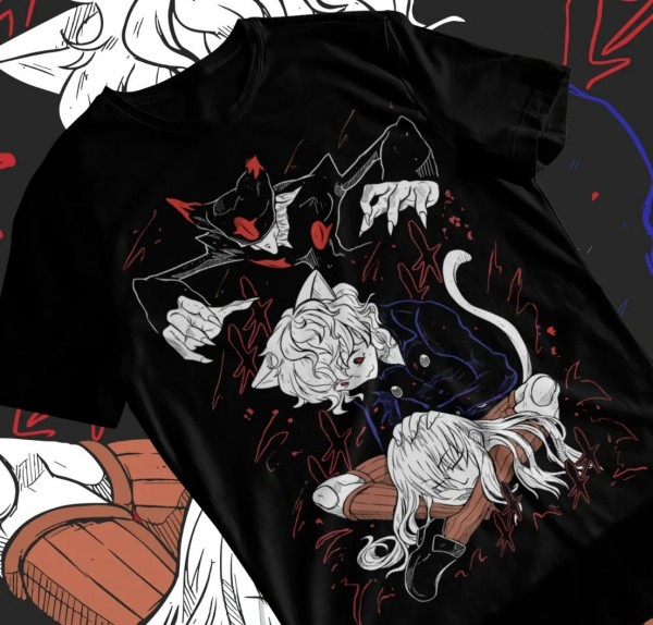 T-Shirt Manga Hunter Hisoka Gon Killua, Doux