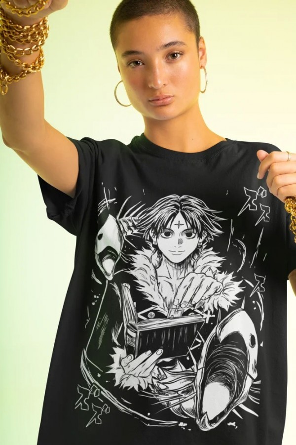 Chrollo PleHunter X Hunter T-Shirt, Manga HXH Kawaii Anime Shirt|17,09 €|OKKO MODE