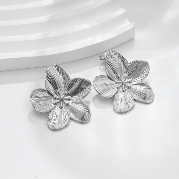 Boucles d'oreilles papillon en acier inoxydable 18k plaqué or de haute qualité|3,59 €|OKKO MODE