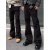 Jeans taille haute Hip Packaging Pantalon en denim à commande en coton | 24,37 $ | OKKO MODE