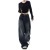 Pantalon amincissant taille haute pour femme, longueur au sol, jambe large et rétro | $21.66 | OKKO MODE