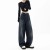 Pantalon amincissant taille haute pour femme, longueur au sol, jambe large et rétro | $21.66 | OKKO MODE