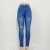 Pantalon Jean Déchiré à Fermeture Éclair Invisible pour Femme | €31.03 | OKKO MODE