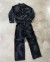 Jean de Rue Américain pour Homme, Noir Décontracté Épissage Rétro Tendance | $30.22 | OKKO MODE