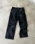 Jean de Rue Américain pour Homme, Noir Décontracté Épissage Rétro Tendance | $30.22 | OKKO MODE