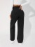 Calça jeans feminina cintura alta, estilo moderno com rasgos no joelho. | 22,81 $ | OKKO MODE
