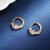 Boucles d'Oreilles Créoles Moissanite en Argent Sterling GRA S925, Fermoirs d'Oreille, Bijoux Fins Originaux, Neuf, Document D, | 20,58 $ | OKKO MODE